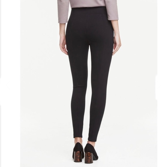 Ann Taylor Factory Refined Leggings Black - Picture 2 of 8